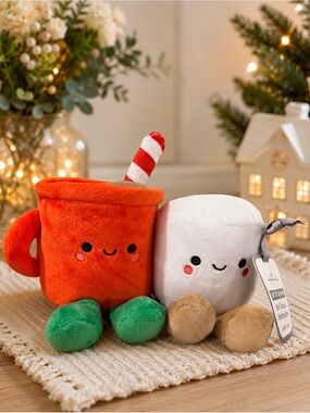 Hallmark Magnetic Plush ‘Better Together’ Hot Cocoa & Marshmallow Set